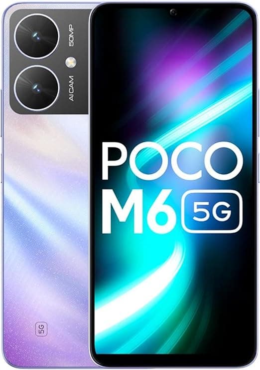 POCO M6 5G (Orion Blue, 6GB RAM, 128GB Storage) - Image 1