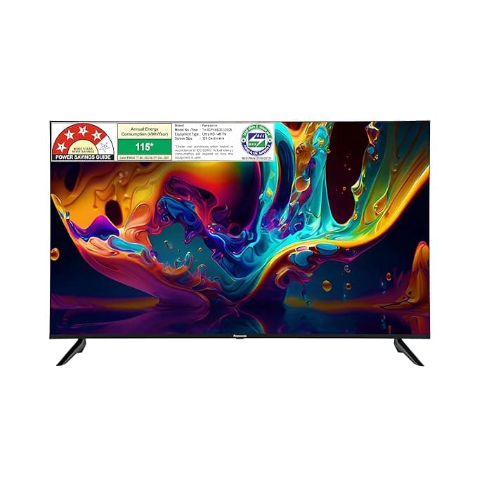 Panasonic 139 cm (55 inches) 4K Ultra HD Smart LED Google TV TH-55MX660DX (Black) - Image 1