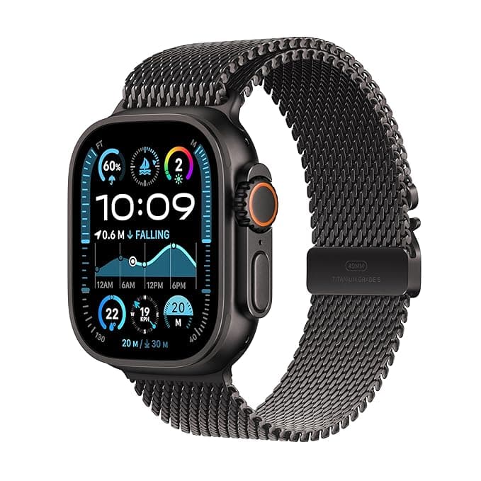 Apple Watch Ultra 2 (GPS + Cellular, 49 mm) – Black Titanium Case - Image 1