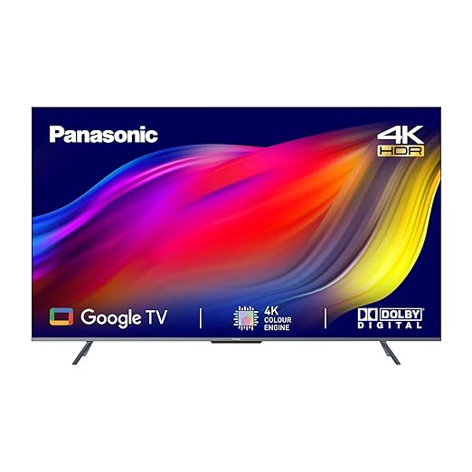 Panasonic 108 cm (43 inches) 4K Ultra HD Smart LED Google TV TH-43MX740DX (Black) - Image 1