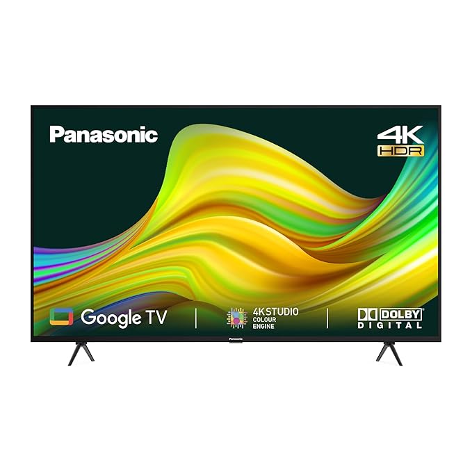 Panasonic 108 cm (43 inches) 4K Ultra HD Smart LED Google TV TH-43MX660DX (Black) - Image 1