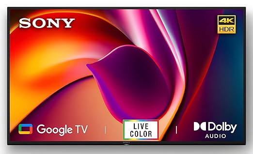 Sony 108 cm (43 inches) Bravia X64L Series 4K Ultra HD Smart LED Google TV KD‑43X64L (Black) - Image 1